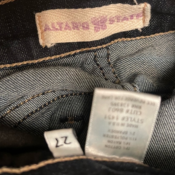 Altar’d State Bleach Destroyed Jeans Skinny - Picture 3 of 3